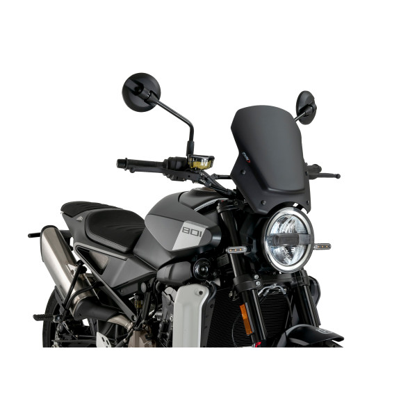 Puig Puig sport screen | matte black (opaque) | husqvarna svartpilen 801 2024>current